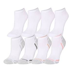 lot 7646 image: Reebok Womens 8-Pack Cushion Low-Cut Sock