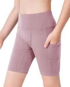 lot 10142 image: Stelle Girls 348 Bike Volleyball Shorts with Pockets Athletic Dance small