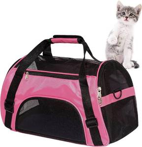 lot 10203 image: MuchL Cat Carrier, Travel Carrier with Wooden Padding Board, Air-Approved