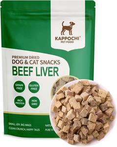lot 10354 image: Freeze-Dried Beef Liver Dog Treats, 3.5oz, 100% Single-Ingredient, Protein