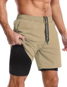 lot 10439 image: Aolesy Mens 57 Running Shorts Quick-Dry Gym Shorts with Pockets Olive green S