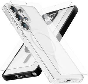 lot 10441 image: Samsung Galaxy S25 Ultra Case, 2 Protectors, Mil-Grade Drop Protection