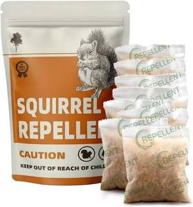 lot 10502 image: Squirrel Repellent Outdoor, Squirrel Deterrent for Garden, 8 Packs