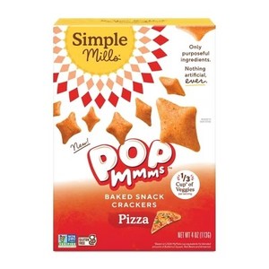 lot 10516 image: Simple Mills Pizza Pop Mmms - 4oz