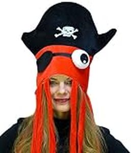 lot 10525 image: Cool Pirate Squid Hat by Funny Party hats