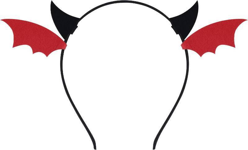 lot 69233 image: One Size Leuceiy Devil Horns Headband,Little Bull Horn Devil Headband Halloween Adult Dress up Surprise Theme Party