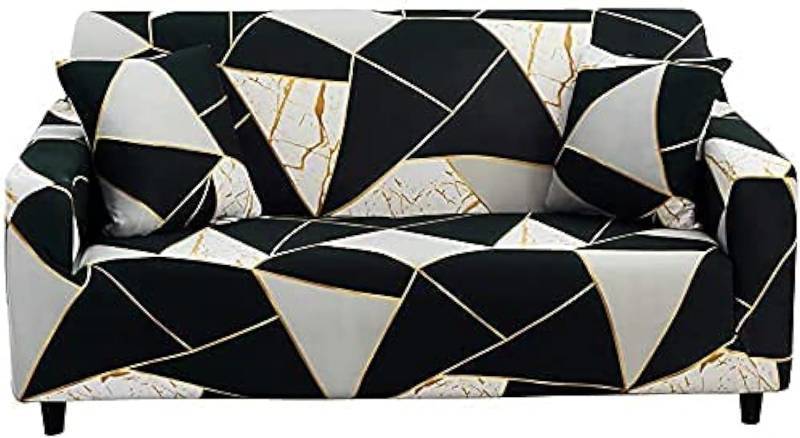 lot 69433 image: $31 HOOBUY Printed Sofa Cover Stretch Couch Covers Patterned Slipcovers for Armchair JO (Armchair)