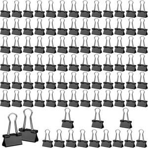 lot 66655 image: Small 180Pcs Small Binder Clips, Mini Binder Clips, Clips Office Supplies