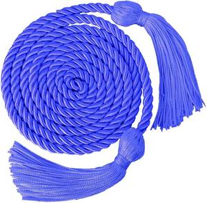 lot 66656 image: Graduation Cords, Graduation Decorations Class of 2024, Cords for Graduation 2024, Sapphire Blue Graduation Cord, Grad Cords Graduation Ropes Cords Bulk Honor Cords, 68 in