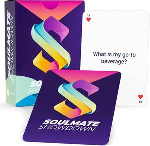 lot 66675 image: Standard Flash Card Size (3.5 x 2.5 Inches) Couples Card Game for Date Night   Relationship Trivia & Dares