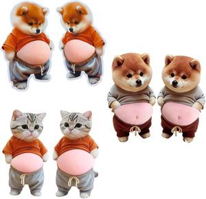 lot 69708 image: 3D Cute Animal Belly Soft Silicone Bumper Pad for Phone,Laptop,Door,Cabinet