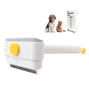 lot 69743 image: Cat & Dog Brush for Shedding, Deshedding Dog & Cat Brush for Short & Long Hair,Pet Grooming Brush,Dog Shedding Tools,Effective Undercoat Grooming Tool for Indoor and Travel Use