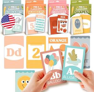 lot 69754 image: 2.48 inches x 4.21 inches Alphabet Flash Cards for Toddlers 1-3 Kindergarten Classroom Must Haves
