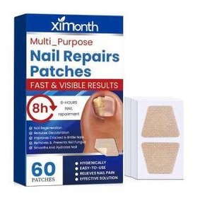 lot 10345 image: Ximonth Multi-Purpose Nail Repairs Patches 60-Count