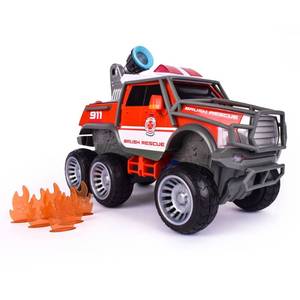 lot 10361 image: Maxx Action Fire Rescue Brush Firetruck with Water Cannon