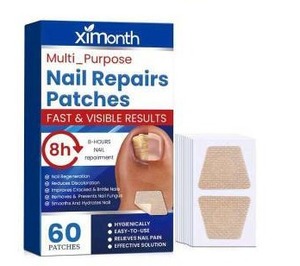 lot 10379 image: Ximonth Multi-Purpose Nail Repairs Patches 60-Count