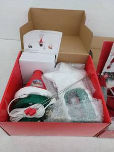 lot 10447 image: Miscellaneous Holiday Lot, Gnome, Tree Topper, Ornaments And More