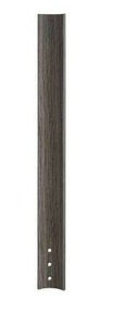 lot 10454 image: Fanimation Plastic Ceiling Fan Blade, Weathered Wood, 9 Pieces, 56 Inch