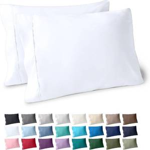 lot 2004 image: Bare Home Pillowcases Open End (King Set of 2, White)