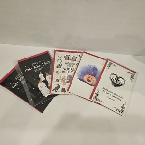 lot 2165 image: Packed up 5 Halloween Cards