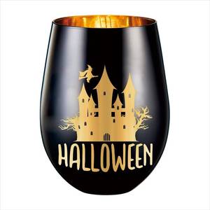 lot 2303 image: Stemless Wine Glass - Halloween Decorations & Gifts for Women - Party Supplies