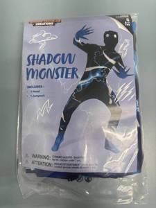 lot 2414 image: Shadow monster costume Small