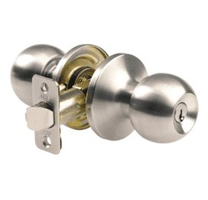 lot 10457 image: Ace Ball Entry Lockset Satin Stainless Steel Grade 3