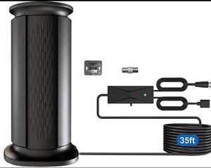lot 10469 image: Digital HDTV Antenna with Cable and Power Adapter
