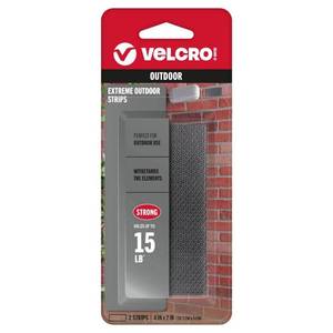 lot 10477 image: VELCRO Brand Extreme Outdoor Hook and Loop Fasteners 4in x 2in