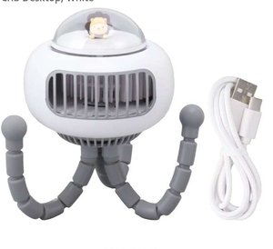 lot 10497 image: UFO Stroller Portable Fan