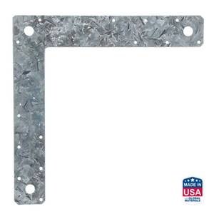 lot 10519 image: Simpson 1212L 12 x 12 L-Shaped Strap G90 Galvanized set of 10