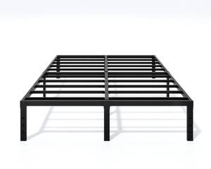 lot 9 image: LUMUNANCE Metal Bed Frame Queen Size 14 Inch Heavy-Duty Platform Bed Frame - Retail $58