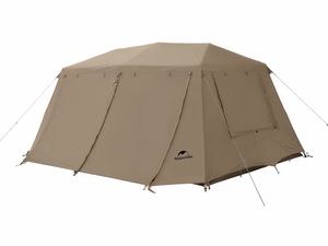 lot 11 image: Naturehike Village Instant Tent, 4 Person 8 Person Camping Tent with Full Rainfly, Waterproof Large Cabin Tents for Camping - Retail $399