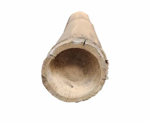 lot 18 image: 4.5 in. x 5 in. x 7 ft. Bamboo Wood Post - Retail $159