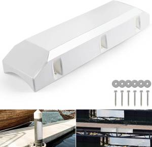 lot 4030 image: Boat Dock Fender with Screws, PVC Fender for Dock Poles (24 72 in)