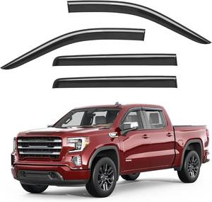 lot 4095 image: Rain Guards for 2019-2026 Chevy Silverado & GMC Sierra Crew Cab