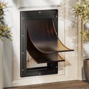 lot 4096 image: $66 Dog Doors for Large Dogs   Plastic, Rust Free, 22.1 x 12.9