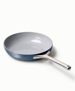lot 4103 image: $95 Caraway Non-Stick Ceramic 10.5 Fry Pan - Blue