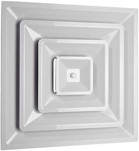 lot 4110 image: $51 Quick Connect 2x2 ft White Plastic Supply Drop-In with 8 in Boot
