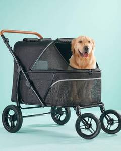 lot 4112 image: $250 Zoosky Pet Stroller for Large Dogs up to 110 lbs
