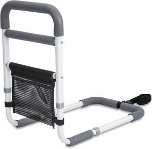 lot 4148 image: Bed Rails for Elderly Adults Safety, 350LBS Heavy Duty Grab Bar