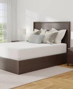 lot 4197 image: Allerease Platinum Waterproof Mattress Protector, Twin - White