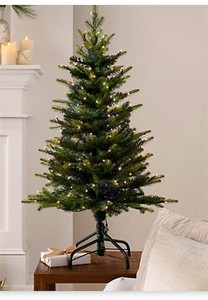 lot 4240 image: $182 Bethlehem Lights 3.5 Micro LED 3-in-1 Tree w Storage Bag