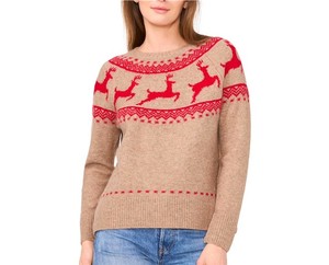 lot 4295 image: Vince Camuto Womens Holiday Sweater Size medium