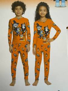 lot 4298 image: Bluey two-piece Halloween PJ set size 8