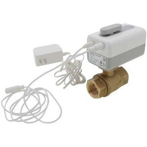 lot 5226 image: Set of 2 - Resideo Braukmann WiFi Water Leak Shutoff Valve  Model VWS02Y-34