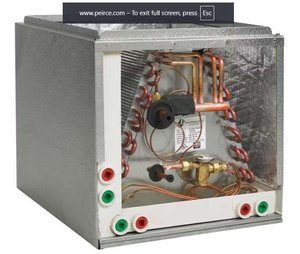 lot 5260 image: Residential Cased Upflow Evaporator Coil 2.5 Ton  Model ADP AD-30P175UP9N