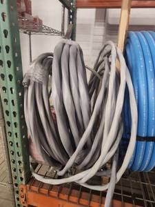 lot 19428 image: Electrical Cable Assortment Gray & White Insulated Wire