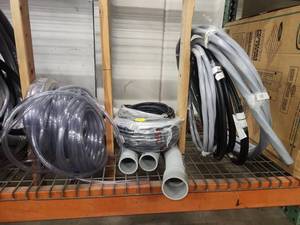 lot 19432 image: Assorted Electrical Cables and Conduit Bundle