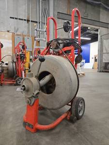 lot 5283 image: Ridgid Drain Cleaning Machine  Model K-750